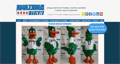 Desktop Screenshot of amazing-mascots.com